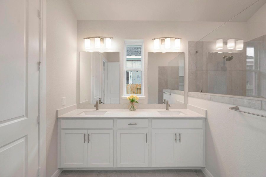 Furnished interior view inside a new home in Jubilee - Reserve Collection, Hockley (Image 7).