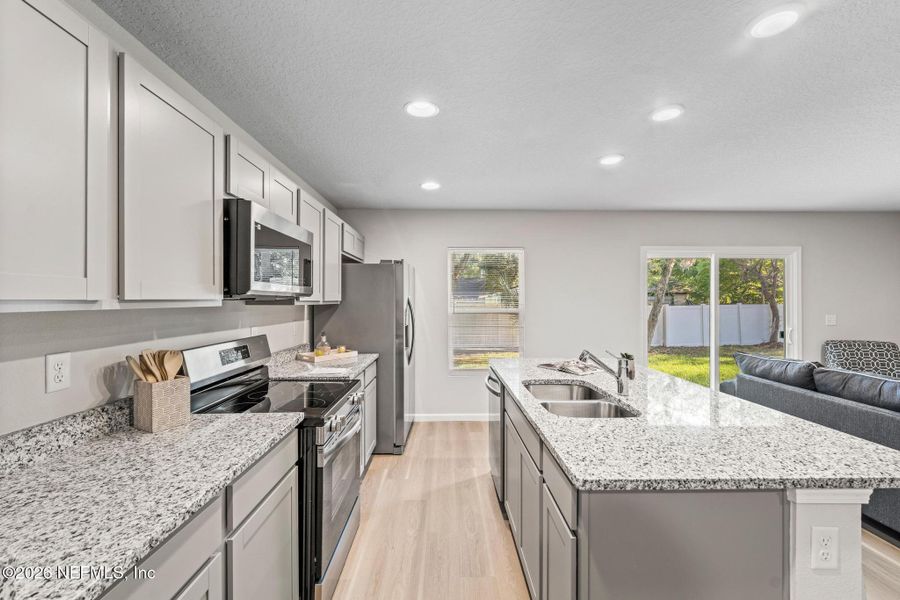 Furnished interior view inside a new home in , Jacksonville (Image 6).