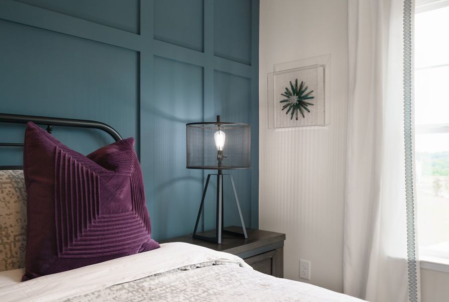 Representative furnished interior of a home built from the The Kensington A by Cothran Homes in Reidville Town Center, Reidville (Image 39).