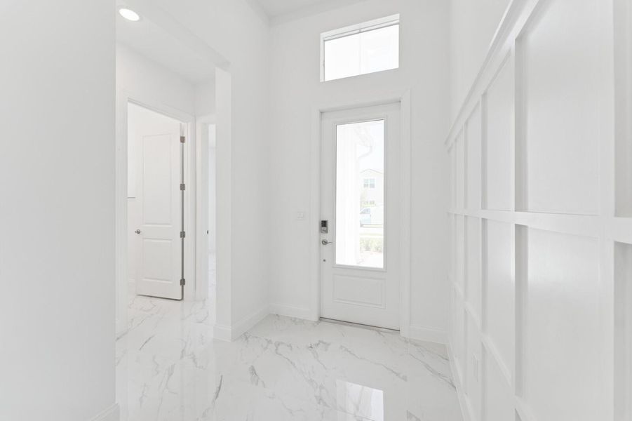 Furnished interior view inside a new home in Salerno Reserve - Single Family, Stuart (Image 11). Furnished interior view inside a new home in Salerno Reserve - Single Family, Stuart (Image 11).