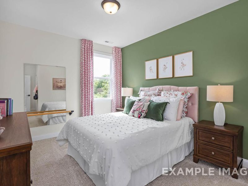 Furnished interior view inside a new home in Rockport, Wake Forest (Image 34). Furnished interior view inside a new home in Rockport, Wake Forest (Image 34).