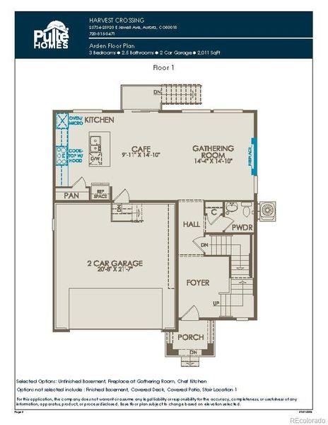 Main Level Floorplan Main Level Floorplan