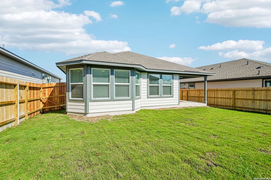 Exterior details and patio area of a home in Stetson Ridge, Marion (Image 23).
