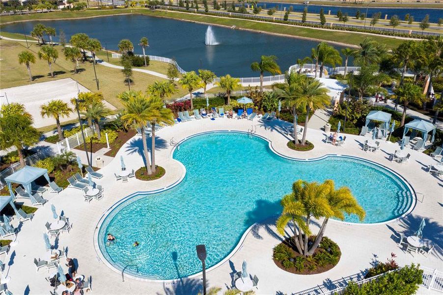 Front exterior of a new home in , Kissimmee, FL, highlighting curb appeal (Image 21).