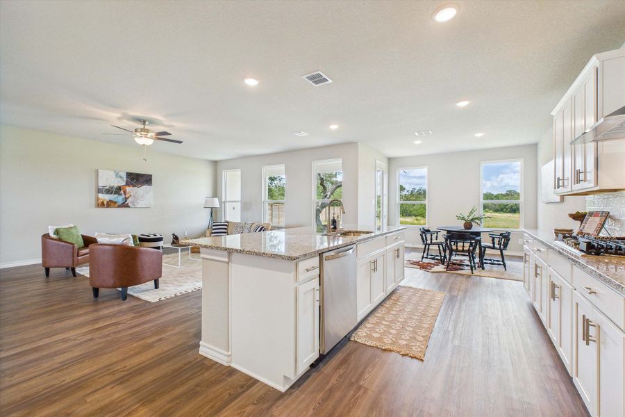 Representative furnished interior of a home built from the The Foster E by Davidson Homes LLC in Potranco Oaks, Castroville (Image 26).