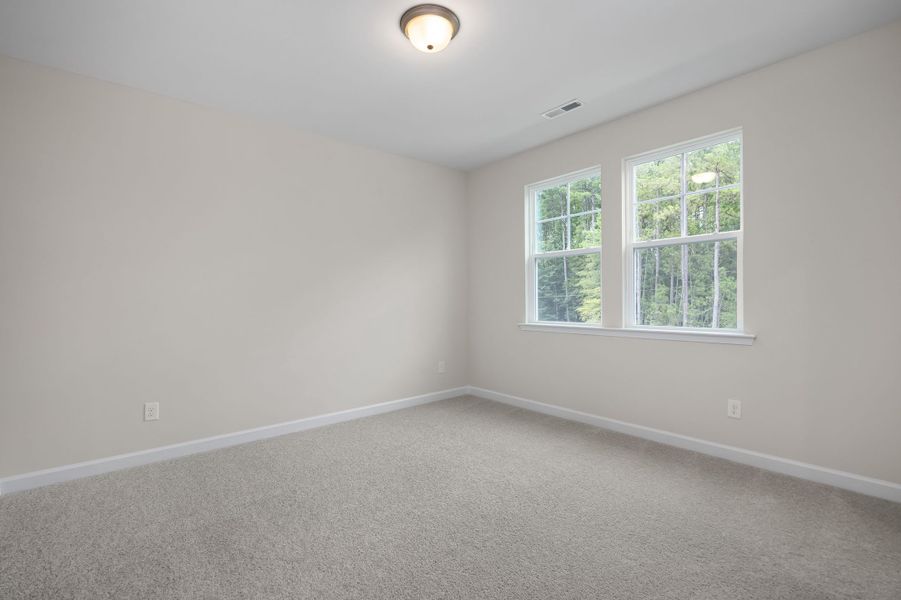 Representative unfurnished interior of a home built from the The Beech by Davidson Homes LLC in Springvale South, Fuquay Varina (Image 34). Representative unfurnished interior of a home built from the The Beech by Davidson Homes LLC in Springvale South, Fuquay Varina (Image 34).