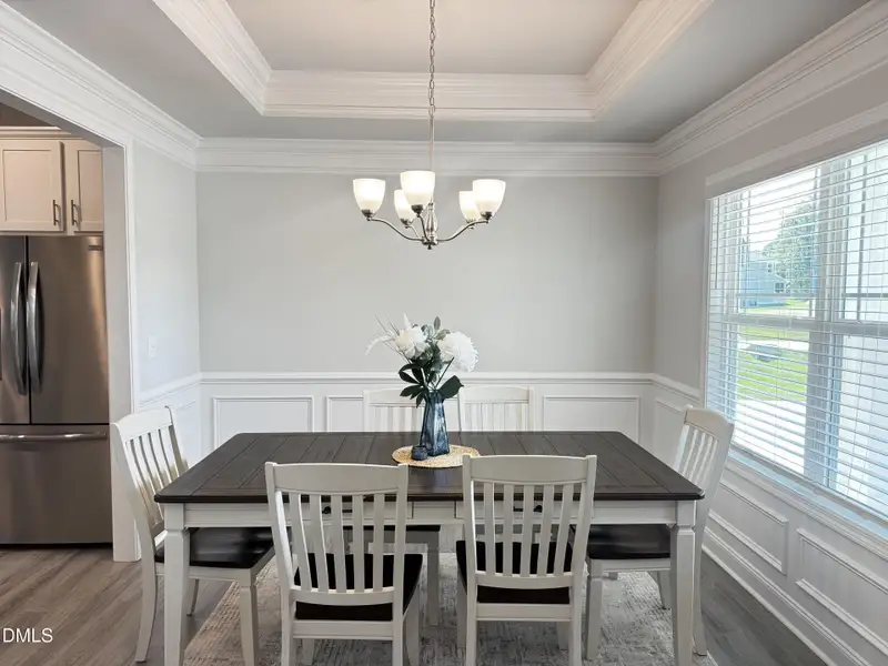 Furnished interior view inside a new home in Falls of the Cape, Lillington (Image 4).