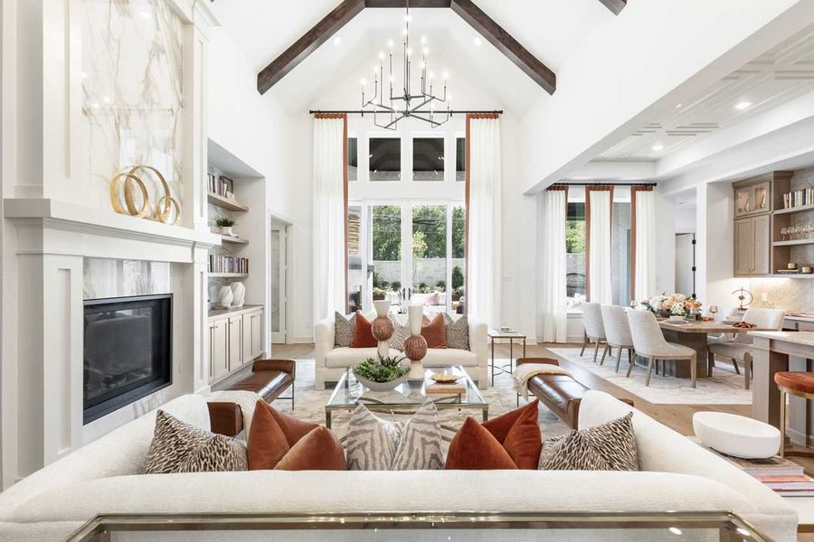 Representative Family Room - some options shown Representative Family Room - some options shown