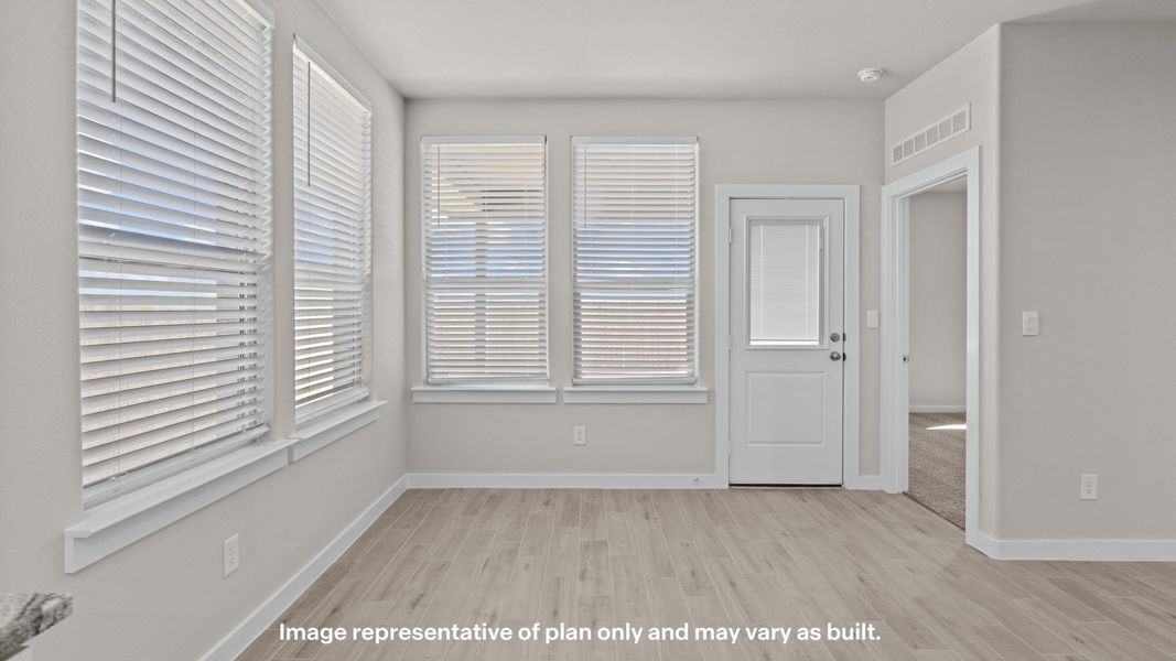 Representative unfurnished interior of a home built from the Portales by D.R. Horton in Homestead at Parks Bell Ranch, Odessa (Image 13).