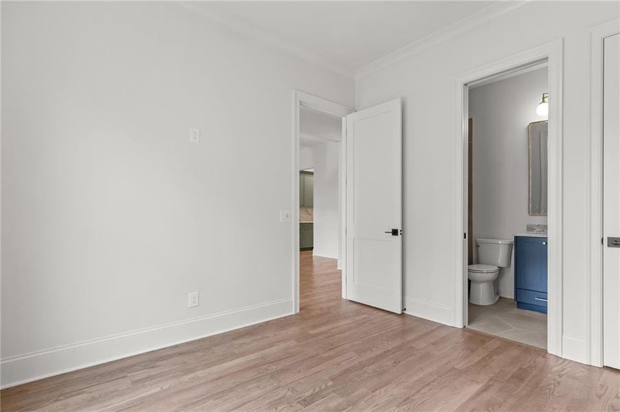 Spacious, unfurnished interior of a new home in , Buford (Image 50).