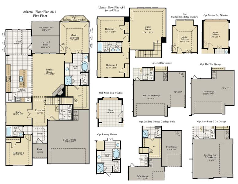 Atlanta A8-1 Floor Plan