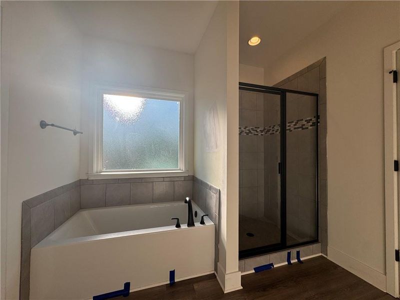 Furnished interior view inside a new home in Tuscany Hills, Douglasville (Image 9).