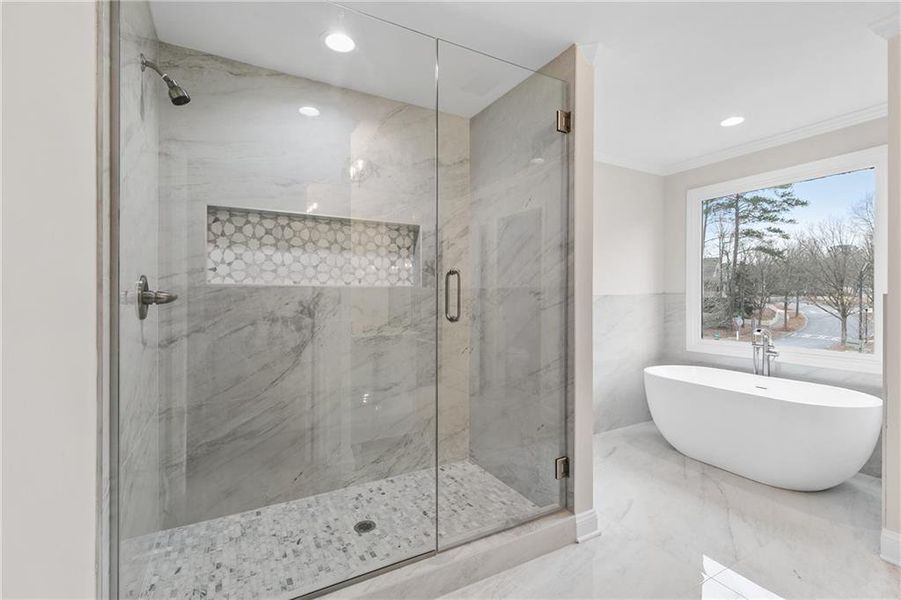 Furnished interior view inside a new home in , Covington (Image 10).