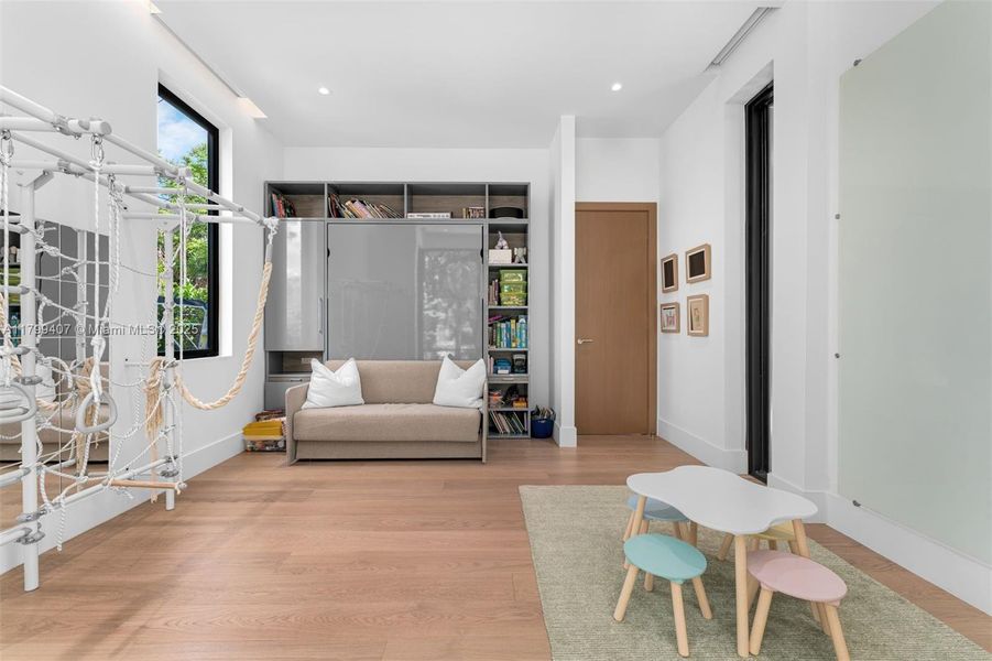 Furnished interior view inside a new home in , Miami (Image 28).