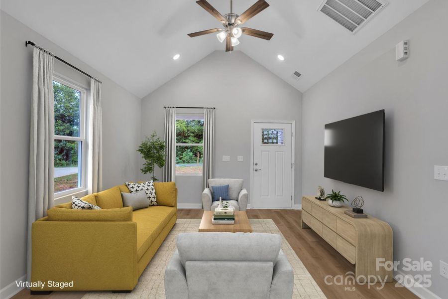 Furnished interior view inside a new home in , East Spencer (Image 14).