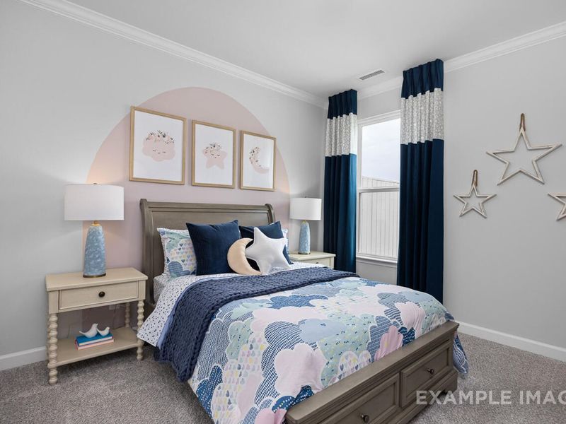 Furnished interior view inside a new home in Tobacco Road, Angier (Image 27).