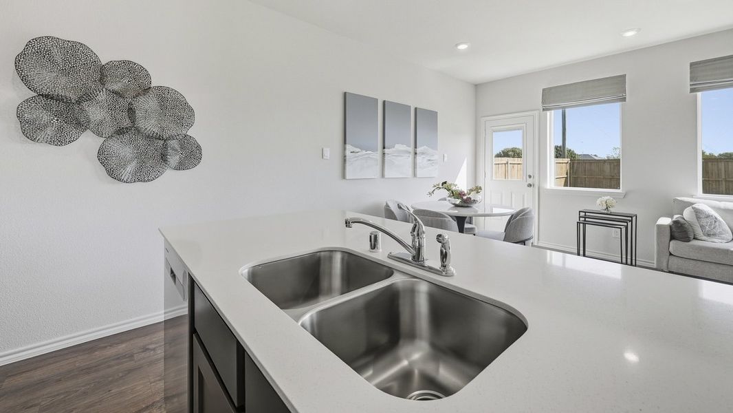 Representative furnished interior of a home built from the Argentina by D.R. Horton in Arbor Trails South, Princeton (Image 8).