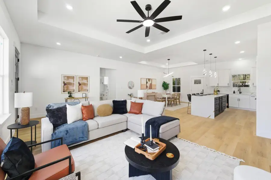Furnished interior view inside a new home in , Bastrop (Image 9). Furnished interior view inside a new home in , Bastrop (Image 9).