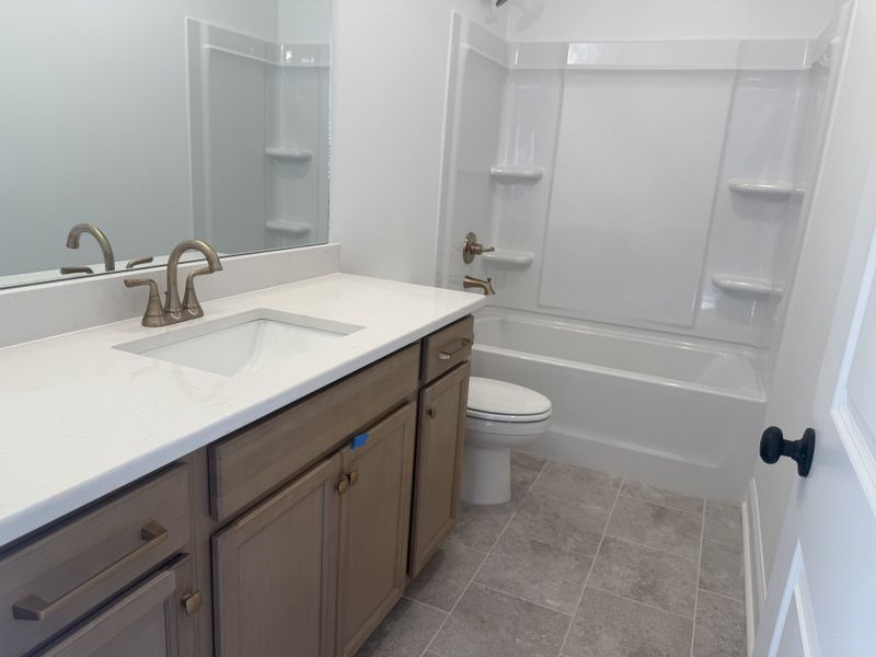 Furnished interior view inside a new home in Nexus – Park Collection, Gallatin (Image 13).