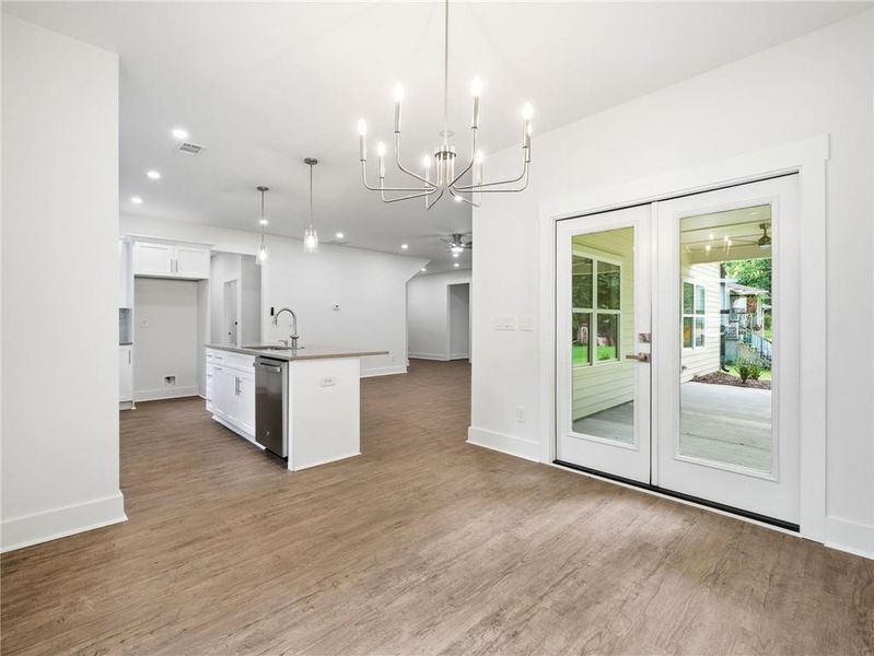 Spacious, unfurnished interior of a new home in , Marietta (Image 21).