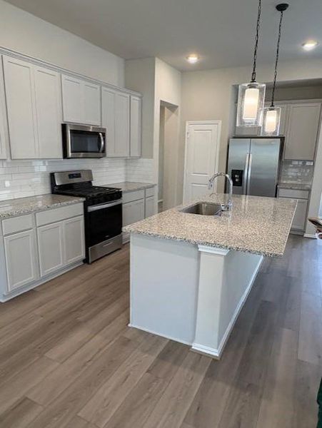 Furnished interior view inside a new home in , Spring (Image 7).