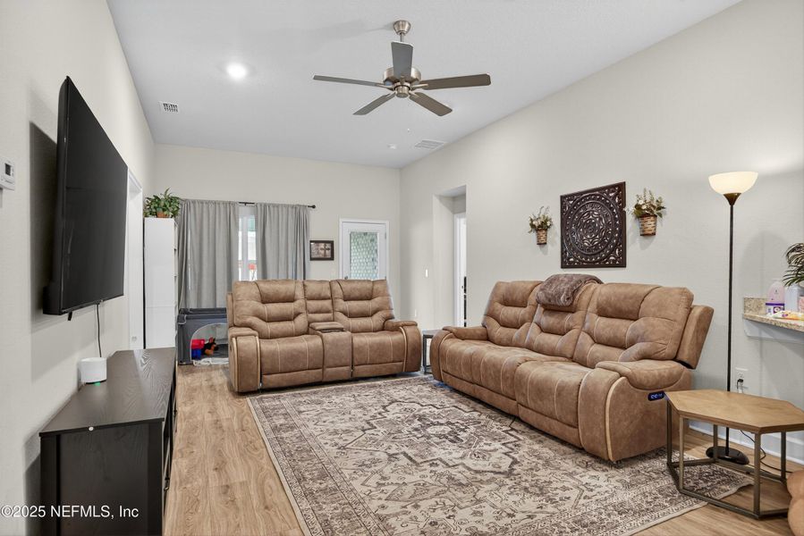Furnished interior view inside a new home in , Palm Coast (Image 5).