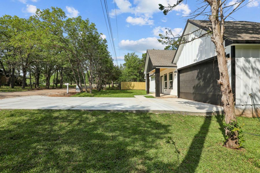 Exterior details and patio area of a home in , Bastrop (Image 4).