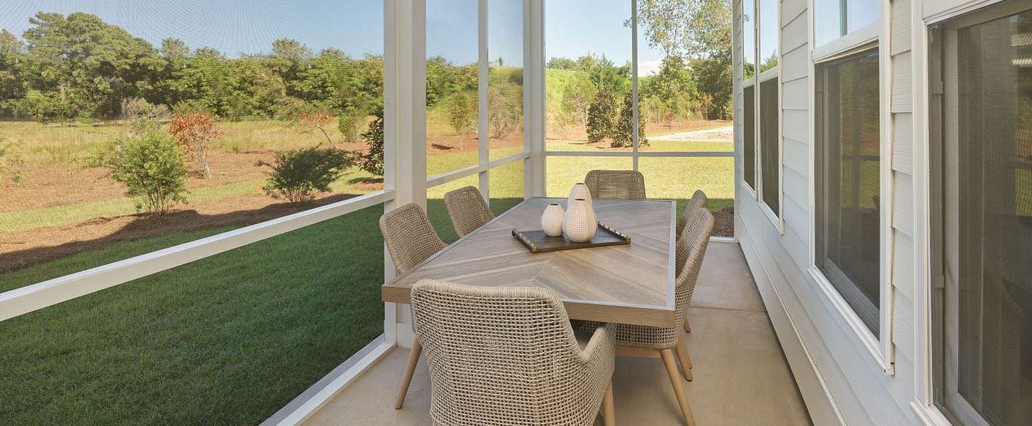 Representative exterior details of a home built from the Palermo - Waterway by Ashton Woods in Blue Heron Retreat, Little River (Image 3).