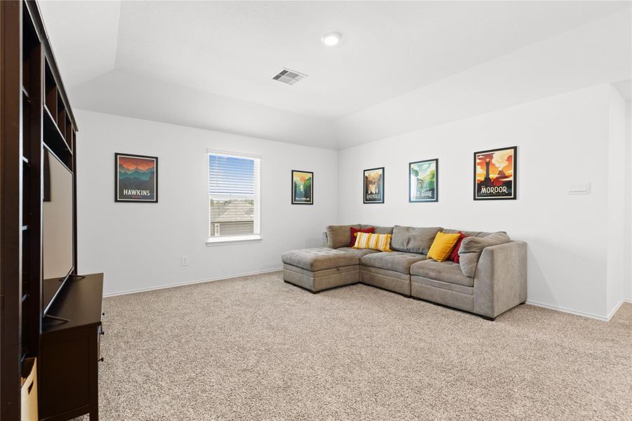 Furnished interior view inside a new home in , Willis (Image 15).
