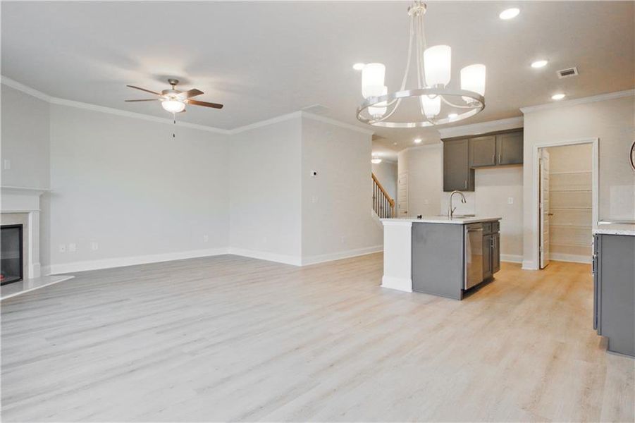 Spacious, unfurnished interior of a new home in Somerset at Riverbrook, Gainesville (Image 34).