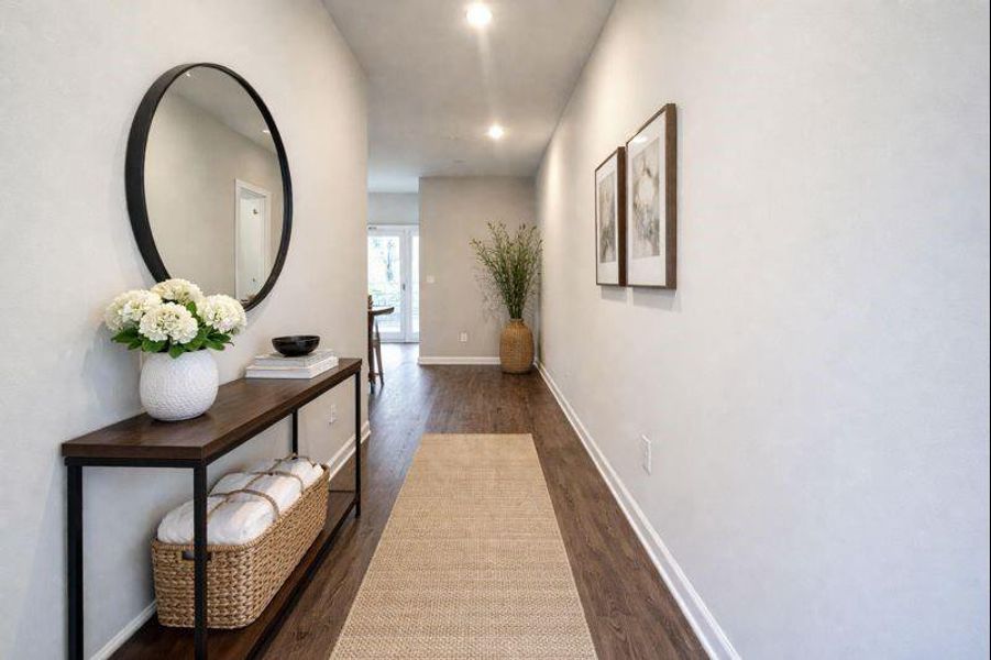 Furnished interior view inside a new home in The Enclave at Whitewater Creek, Union City (Image 17).