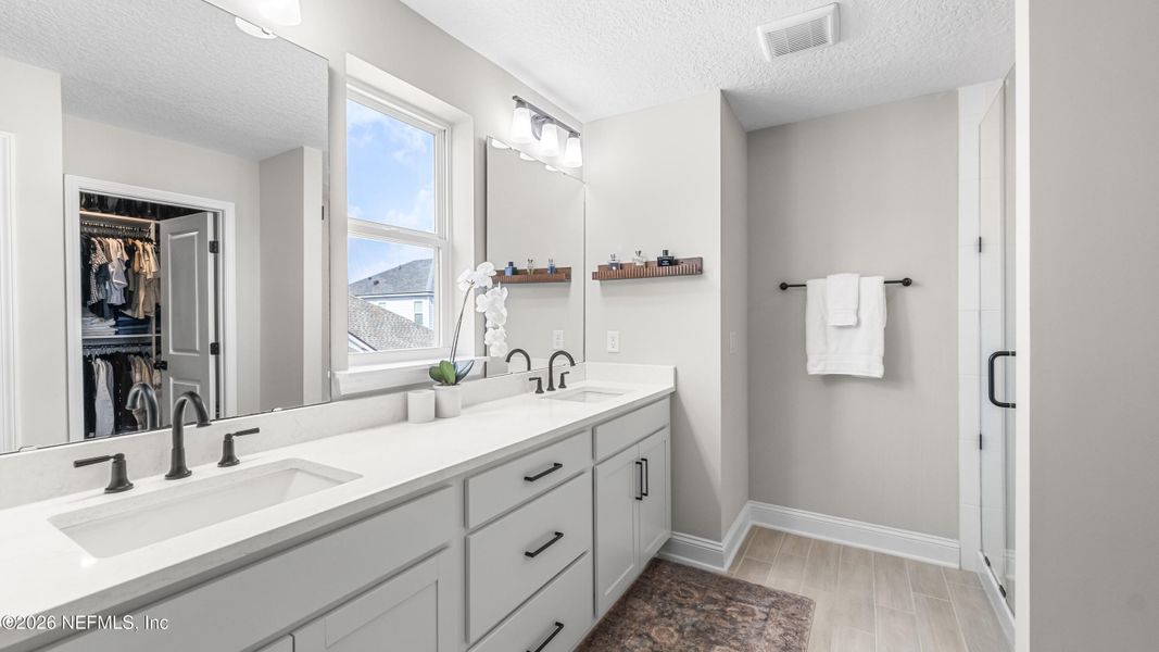 Furnished interior view inside a new home in Settler's Landing at Nocatee, Ponte Vedra (Image 23).