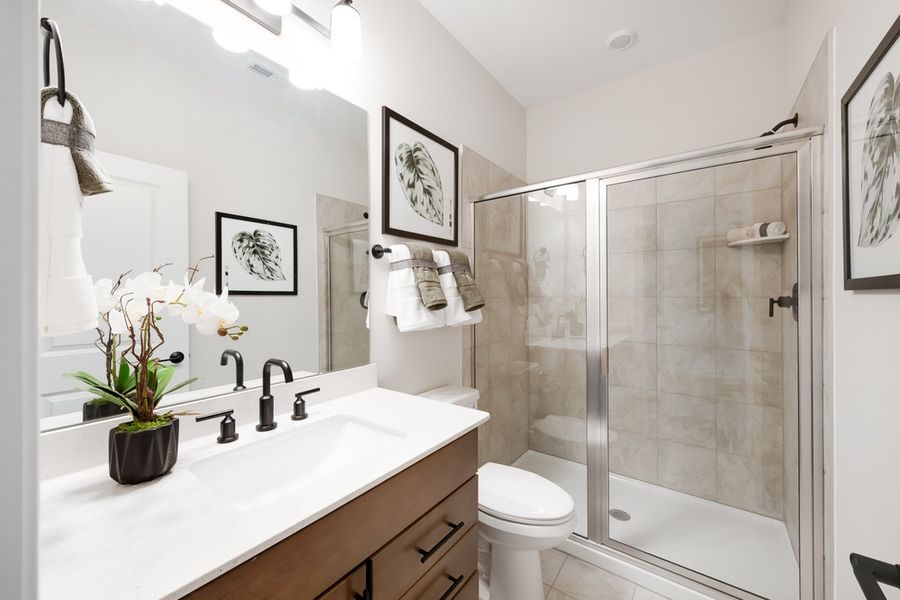Furnished interior view inside a new home in Hickory Grove, Sanford (Image 14).