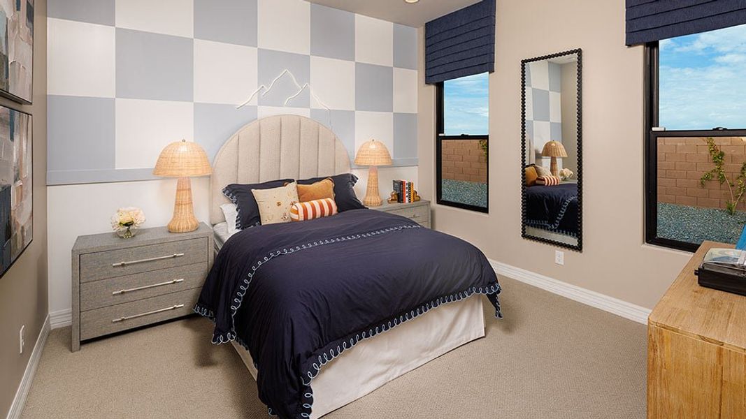 Representative furnished interior of a home built from the Alder by Taylor Morrison in Verdin Capstone Collection, Phoenix (Image 13).