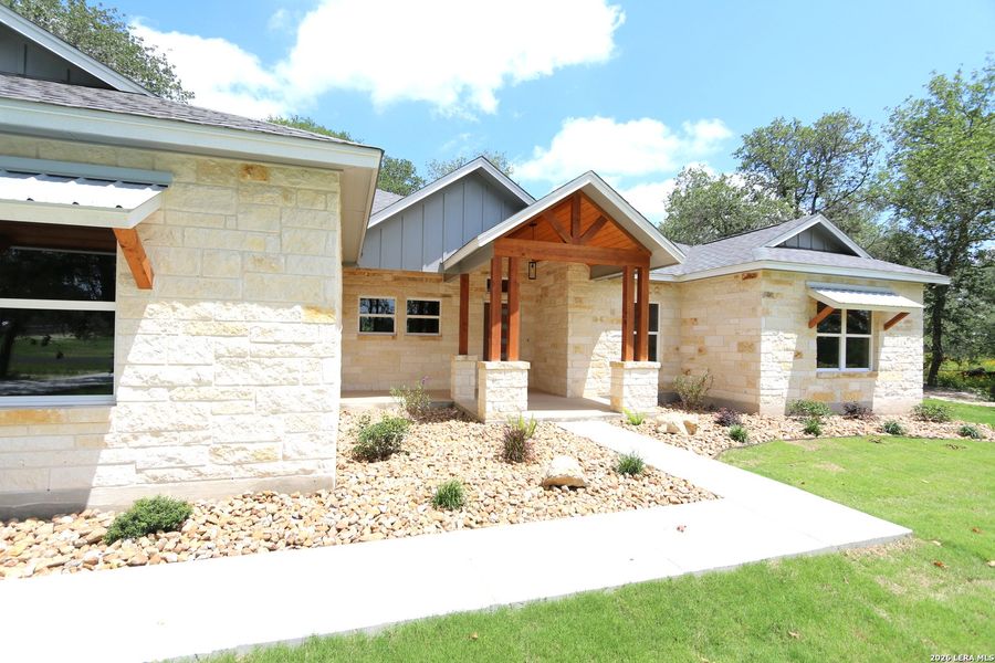 Exterior details and patio area of a home in , La Vernia (Image 25). Exterior details and patio area of a home in , La Vernia (Image 25).