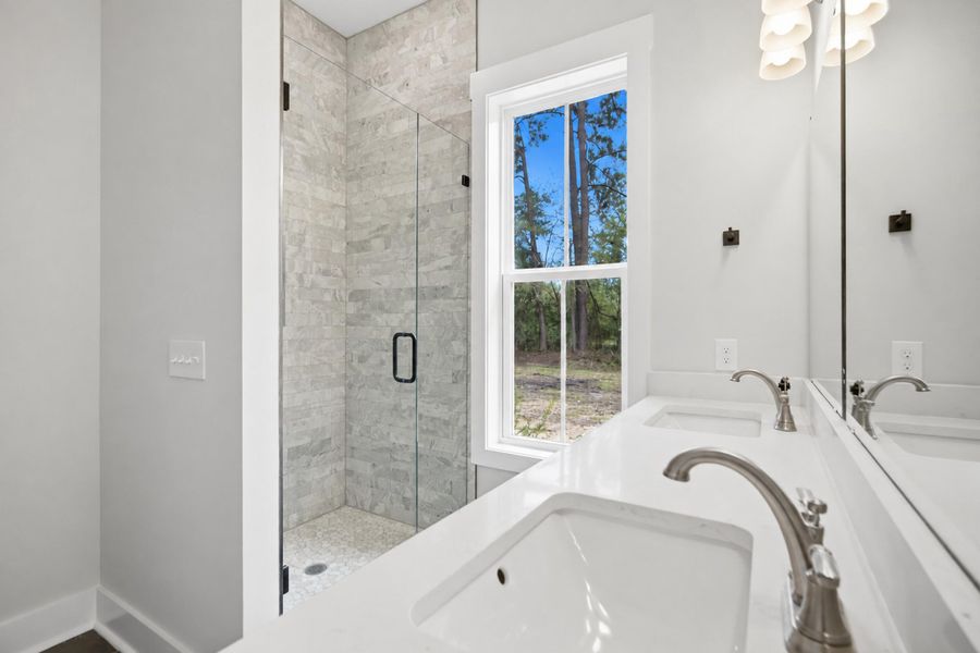 Furnished interior view inside a new home in , Meggett (Image 6).