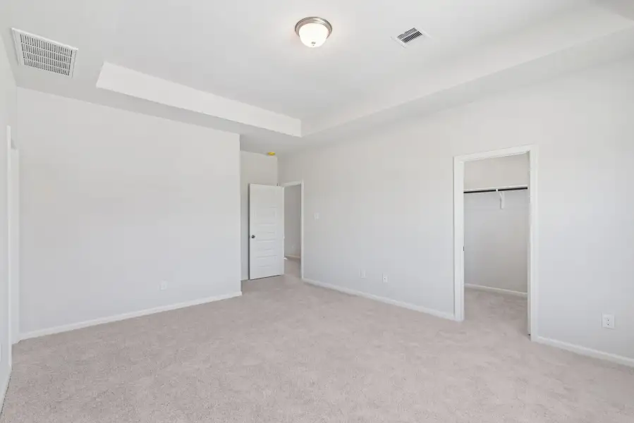 The Oriole II- Primary Bedroom with Tray Ceiling