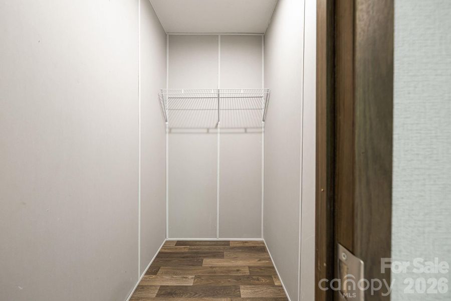 Huge closets!