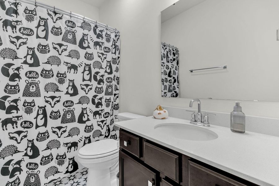 Furnished interior view inside a new home in , Ravenel (Image 37).