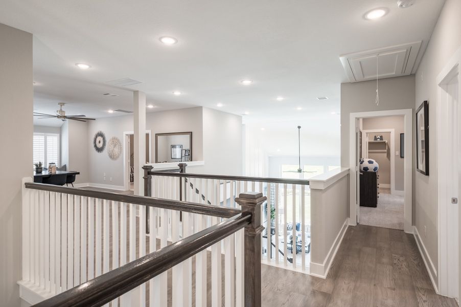 Representative furnished interior of a home built from the Barnhart by Tri Pointe Homes in Dunham Pointe, Cypress (Image 34).