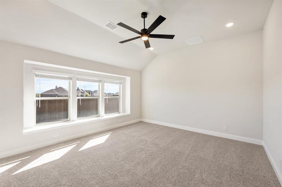 Spacious, unfurnished interior of a new home in Wildcat Ridge Phase 3, Godley (Image 31). Spacious, unfurnished interior of a new home in Wildcat Ridge Phase 3, Godley (Image 31).