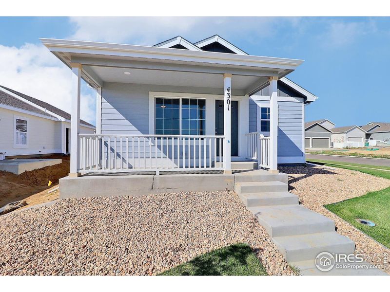 Exterior details and patio area of a home in , Evans (Image 22). Exterior details and patio area of a home in , Evans (Image 22).