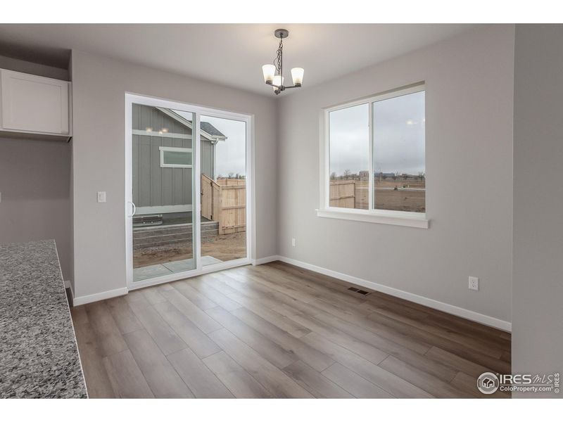 Spacious, unfurnished interior of a new home in Promontory Point, Greeley (Image 23).