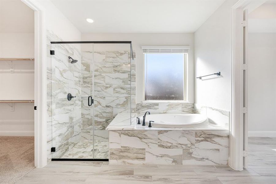 Furnished interior view inside a new home in Devonshire Classic 60-65, Forney (Image 12). Furnished interior view inside a new home in Devonshire Classic 60-65, Forney (Image 12).