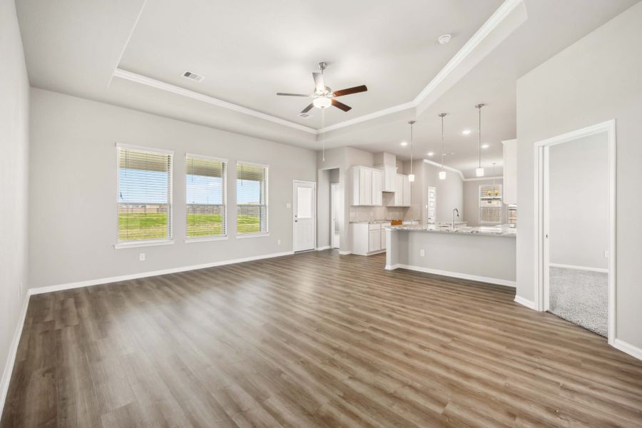 Carter Floorplan - Family Room