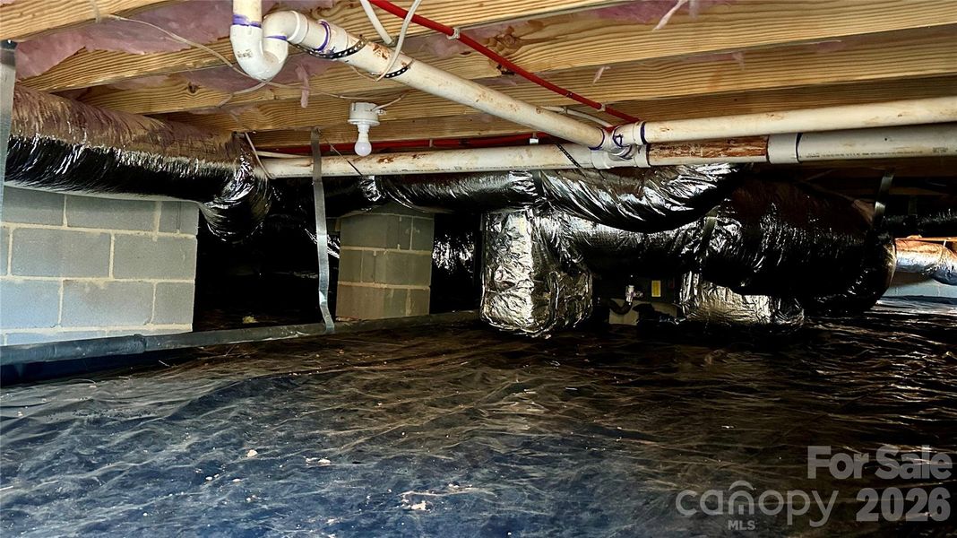 In-progress construction of a new home in , Salisbury, NC (Image 20).