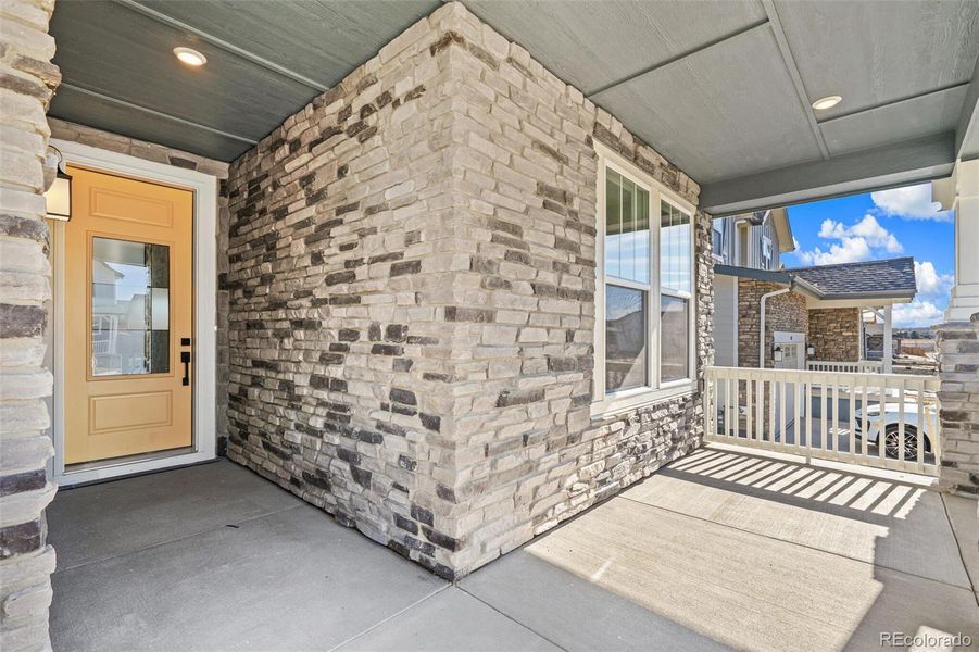 Exterior details and patio area of a home in Windsong, Brighton (Image 3). Exterior details and patio area of a home in Windsong, Brighton (Image 3).