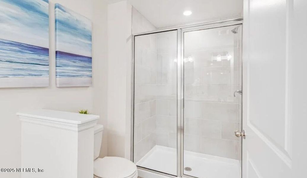 Furnished interior view inside a new home in Silver Falls Townhomes at Silverleaf, St. Johns (Image 14).