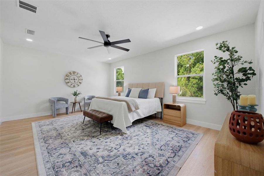 Furnished interior view inside a new home in , Tampa (Image 52).
