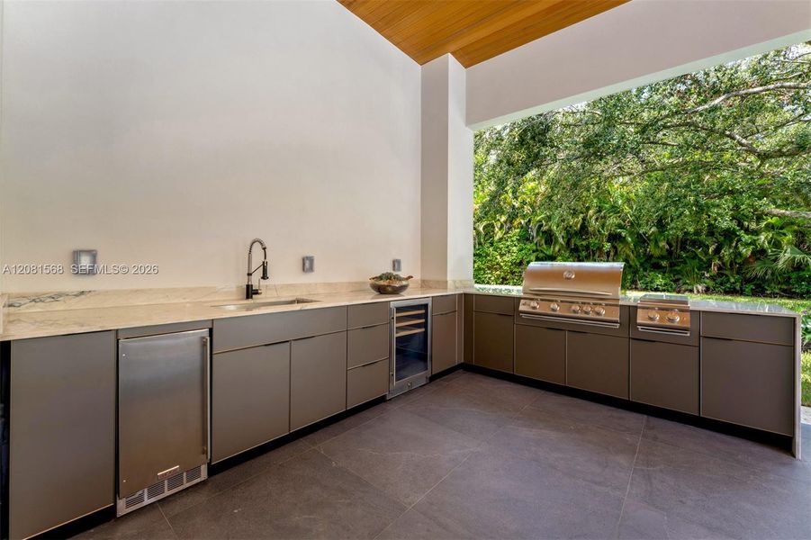 Furnished interior view inside a new home in , Miami (Image 13).